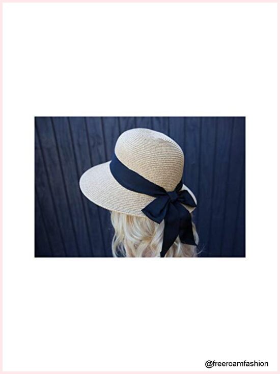 Paper Braid Sun Hat with Dimensional Brim - Scala Women\'s